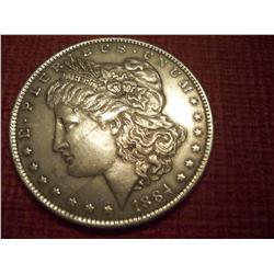 1884-O Silver Morgan Dollar