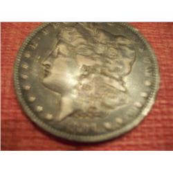 1921-D Morgan Silver Dollar