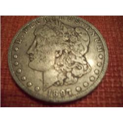 1897-O Silver Morgan Dollar