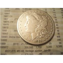 ** SCARCE DATE** 1889 CARSON CITY MORGAN SILVER DOLLAR