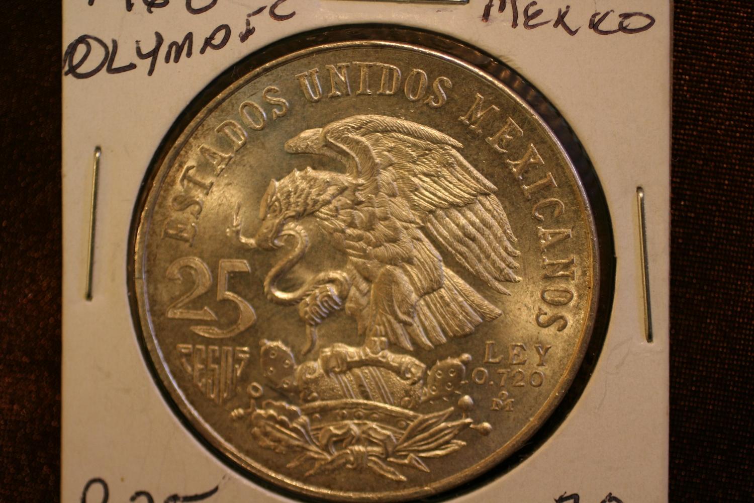 1968 Mexico Olympic Coin 1968 Mexico Olympic Coin