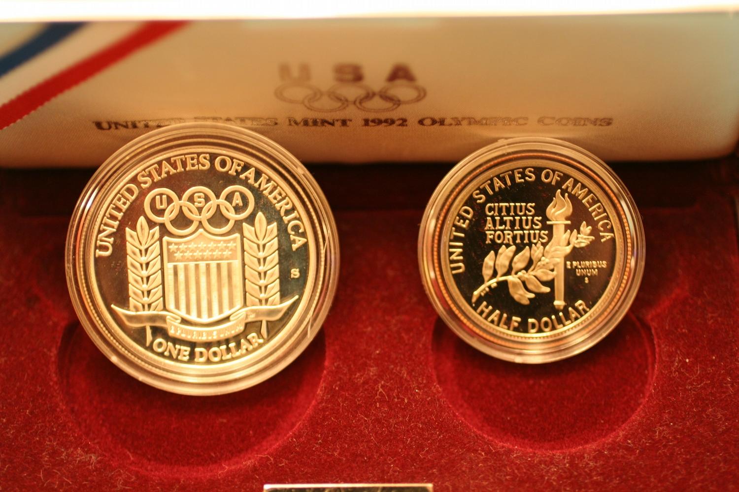 U.S. Mint 1992 Olympic Coins