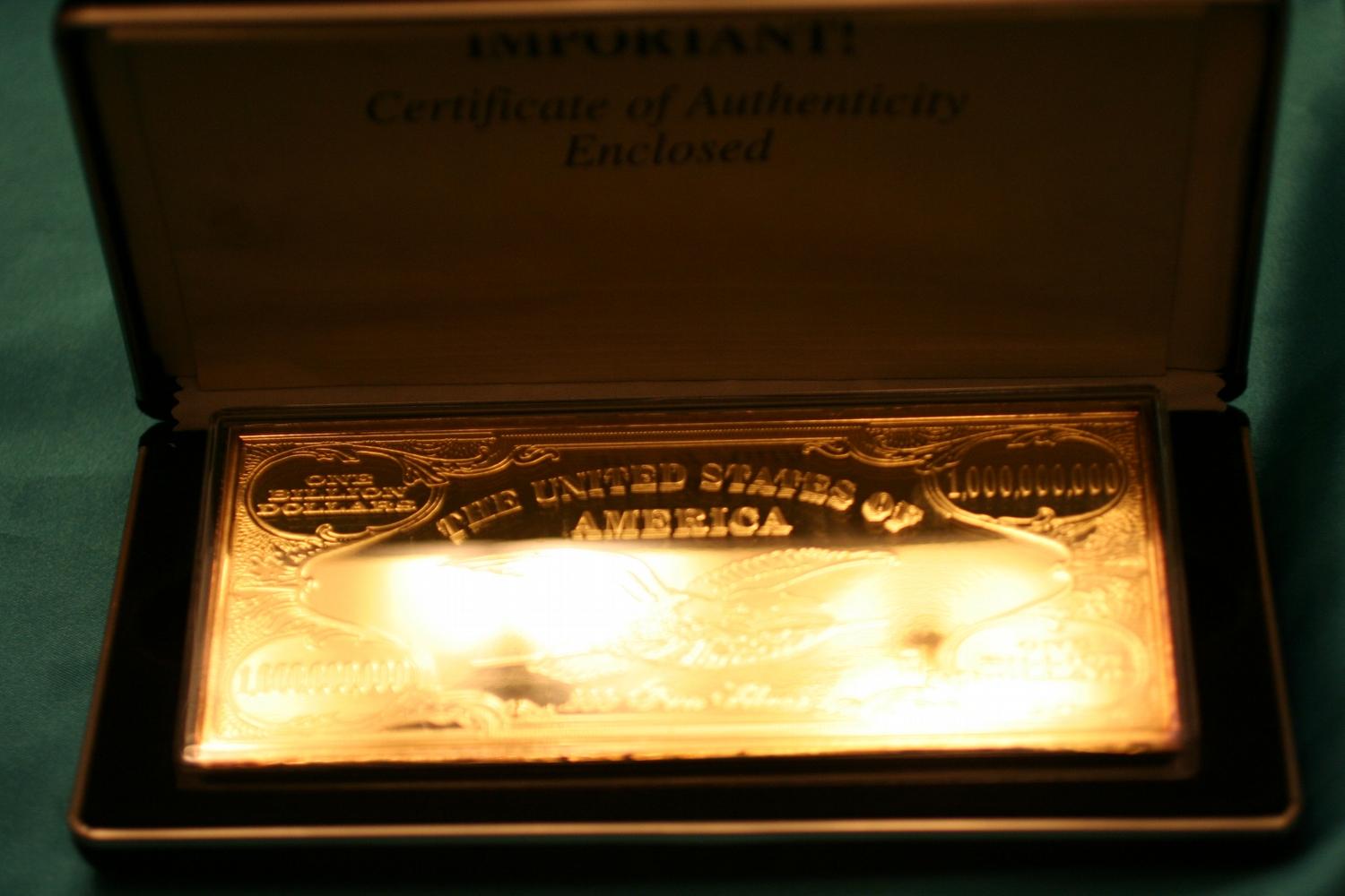 2000 Billion Dollar .999 Silver Bill
