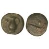 Image 1 : Uncia. -  280-260 a.C. -  ANÓNIMO. -  ITALIA CENTRAL. LATIUM. CAMPANIA. -  Anv.: Cántaro a izquierda