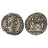 Image 1 : Denario. -  Acuñada el 7-6 a.C. -  AUGUSTO. -  Anv.: CAESAR AVGVSTVS DIVI F. PATER PATRIAE. Cabeza l