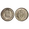 Image 1 : 1/2 Real. -  1821. -  GUATEMALA. -  M. -  Raya de ajuste en la cara. Cal-1294. SC. -  -
