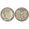 Image 1 : 20 Reales. -  1858. -  MADRID. -  (Golpecito en canto). Cal-180. MBC. -  -
