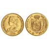 Image 1 : 4 Escudos. -  1865. -  MADRID. -  Cal-108. EBC-/MBC+. -  -