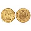 Image 1 : 4 Escudos. -  1868/7 (*6-8). -  MADRID. -  Restos de brillo original. (Golpecitos). Cal-112 var. sob