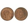 Image 1 : 10 Céntimos. -  1878. -  BARCELONA. -  O.M. -  Pátina en reverso. Restos de brillo original. SC. -