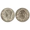 Image 1 : 1 Peseta. -  1885 (*18-86). -  M.S.-M. -  (Leves rayitas). MBC. -  -