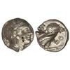 Image 1 : Tetradracma. -  449-413 a.C. -  ATENAS. -  Anv.: Cabeza de Atenea con casco a derecha. Rev.: Lechuza