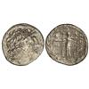 Image 1 : Tetradracma. -  121-96 a.C. -  ANTÍOCO VIII. -  REINO SELÉUCIDA. -  Anv.: Cabeza diademada a derecha