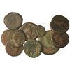 Image 1 : Lote 10 monedas 1 Dupondio, 8 Ases y 1 Cuadrante. -  EMERITA. -  A EXAMINAR. BC a MBC-. -  -