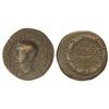 Image 1 : As. -  ÉPOCA DE TIBERIO. -  SEGOBRIGA. -  Anv.: TI. CAESAR DIVI AVG. F. AVGVS. F. IMP. VIII. Cabeza