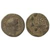 Image 1 : Semis. -  ÉPOCA DE TIBERIO. -  SEGOBRIGA. -  Anv.: TI. CAESAR DIVI AVG. F. AVGVS. F. IMP. Cabeza des