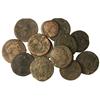 Image 1 : Lote 14 monedas 12 Ases y 2 Semis. -  BOSLCAN, SECAISA, SEGOBRIGA, CNOTERBIA CARBICA, CONTEBACOM, BE