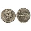 Image 1 : Denario. -  110-109 a.C. -  CLAUDIA-2. -  Appius Claudius Publcher. -  3,80 grs. AR. Cal-423; FFC-56