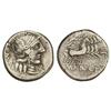 Image 1 : Denario. -  123 a.C. -  FANNIA-1. -  Marcius Fannius C. f. -  3,90 grs. AR. Cal-576; FFC-705. (MBC+)