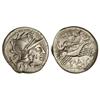 Image 1 : Denario. -  140 a.C. -  VALERIA-7. -  C. Valerius C. f. Flaccus. -  3,80 grs. AR. (Dos contramarcas