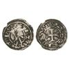 Image 1 : Óbolo. -  ALFONSO VIII. -  TOLEDO. -  Anv.: TOLETA. Figura con espada y rama. Rev.: ¶REX ALFONSVS. C