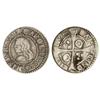 Image 1 : Croat. -  1674. -  BARCELONA. -  Anv.: ¶CAROL.II.D (invertida) G.HISP.REX. Rev.: Anillos en 2º y 3er