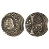 Image 1 : Croat. -  BARCELONA. -  Anv.: CAROL. Rev.: Anillos en 2º y 3er cuartel. Fecha no visible. (Descentra