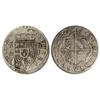 Image 1 : 2 Reales. -  1718. -  SEGOVIA. -  J. -  Acueducto de 1 piso. (Algo alabeada). Cal-1388. MBC-. -  -