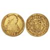 Image 1 : 2 Escudos. -  1800. -  MADRID. -  M.F. -  (Rayitas en anverso). Cal-338. BC+/MBC-. -  -