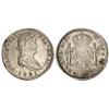 Image 1 : 8 Reales. -  1821. -  ZACATECAS. -  R.G. -  (Falta de presión en parte de reverso). Cal-697. MBC. -