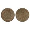 Image 1 : 1/2 Céntimo de Escudo. -  1868. -  BARCELONA. -  O.M. -  Cal-671. EBC-/EBC. -  -