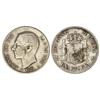 Image 1 : 1 Peseta. -  1881 (*1_-81). -  M.S.M. -  (Rayitas y restos de adhesivo en reverso). BC+. -  -