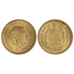 1 Peseta. -  1947 (*19-54). -  Pátina.