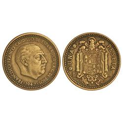 1 Peseta. -  1947 (*19-56). -  (Pequeños golpecitos). MBC+. -  -