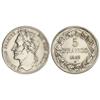 Image 1 : 5 Francos. -  1849. -  LEOPOLDO I. -  AR. KM-3.2. MBC-. -  -