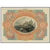 Image 1 : Prueba de color de reverso 500 Pesetas. -  (15 Julio 1907). -  Alcázar de Segovia. Color salmón y ve