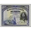 1.000 Pesetas. -  15 Agosto 1928. -  San Fernando. (Leves arruguitas). Ed-C8. SC. -  -
