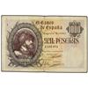 Image 1 : 1.000 Pesetas. -  21 Octubre 1940. -  Carlos I. (Roturas). Ed-D46. MBC. -  -