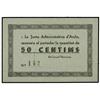 Image 1 : 50 Cèntims. -  Junta Administrativa d´ARCHS. -  Cartón. RARO. AT-185a; T-238. EBC+. -  -
