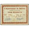 Image 1 : 1 Pesseta. -  Juny 1937. -  Aj. de BELLVEI. -  ESCASO. AT-387; T-460. MBC+. -  -