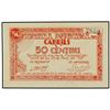 Image 1 : 50 Cèntims. -  25 Maig 1937. -  C.M. de CABRILS. -  AT-563; T-662. SC. -  -