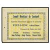 Image 1 : 25 Cèntims. -  20 Abril 1937. -  C.M. de CONSTANTÍ. -  ESCASO. AT-868; T-1006. EBC. -  -