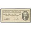 Image 1 : 10 Cèntims. -  Aj. d´ESPLUGA CALVA. -  ESCASO. AT-952; T-1089. MBC+. -  -