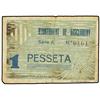 Image 1 : 1 Pesseta. -  Setembre 1937. -  Aj. de GISCLARENY. -  RARO. AT-1134; T-1312. MBC-. -  -