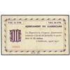 Image 1 : 25 Cèntims. -  Agost 1937. -  Aj. de LLARDECANS. -  MUY RARO. AT-1331; T-1524. MBC+. -  -