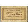 Image 1 : 50 Cèntims. -  Juny 1937. -  Aj. de MONTSENY. -  (Sucio. Pequeñas roturas). ESCASO. AT-1610; T-1846.