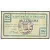 Image 1 : 50 Cèntims. -  29 Juliol 1937. -  Aj. d´ORGANYÀ. -  ESCASO. AT-1717; T-1972. MBC-. -  -