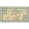 Image 1 : 25 Cèntims. -  29 Juliol 1937. -  Aj. d´ORGANYÀ. -  ESCASO. AT-1718; T-1973. MBC. -  -