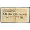 Image 1 : 50 Cèntims. -  1 Març 1938. -  Aj. d´OS DE BALAGUER. -  RARO. AT-1723a; T-1977. BC+. -  -