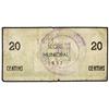 Image 1 : 20 Cèntims. -  1937. -  C.M. de PONT DE SUERT. -  ESCASO. AT-1948; T-2246. MBC. -  -
